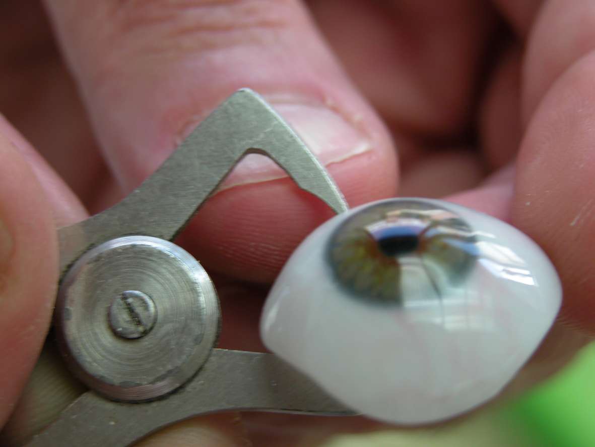 fabrication prothese oculaire